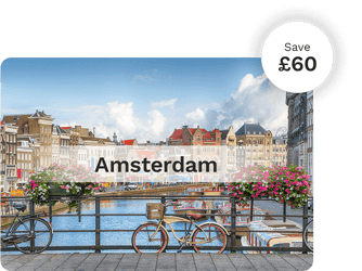 Get the best euro exchange rate - £60 saved when visiting Amsterdam