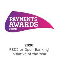 Currensea won the Payments Awards 2020 - PSD2 or Open Banking Initiative of the Year