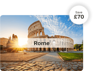 Get the best euro travel card - £70 saved visiting Rome with a Currensea travel debit card