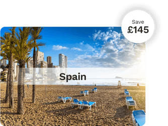 Get the best euro exchange rate - £145 saved when in Spain