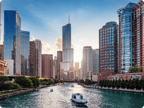 Use your Currensea debit travel card in Chicago