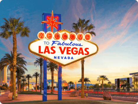 Use your Currensea travel debit card in Vegas for better exchange rates