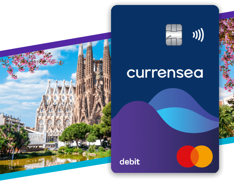 Save over £60 in Barcelona when you use a Currensea travel debit card