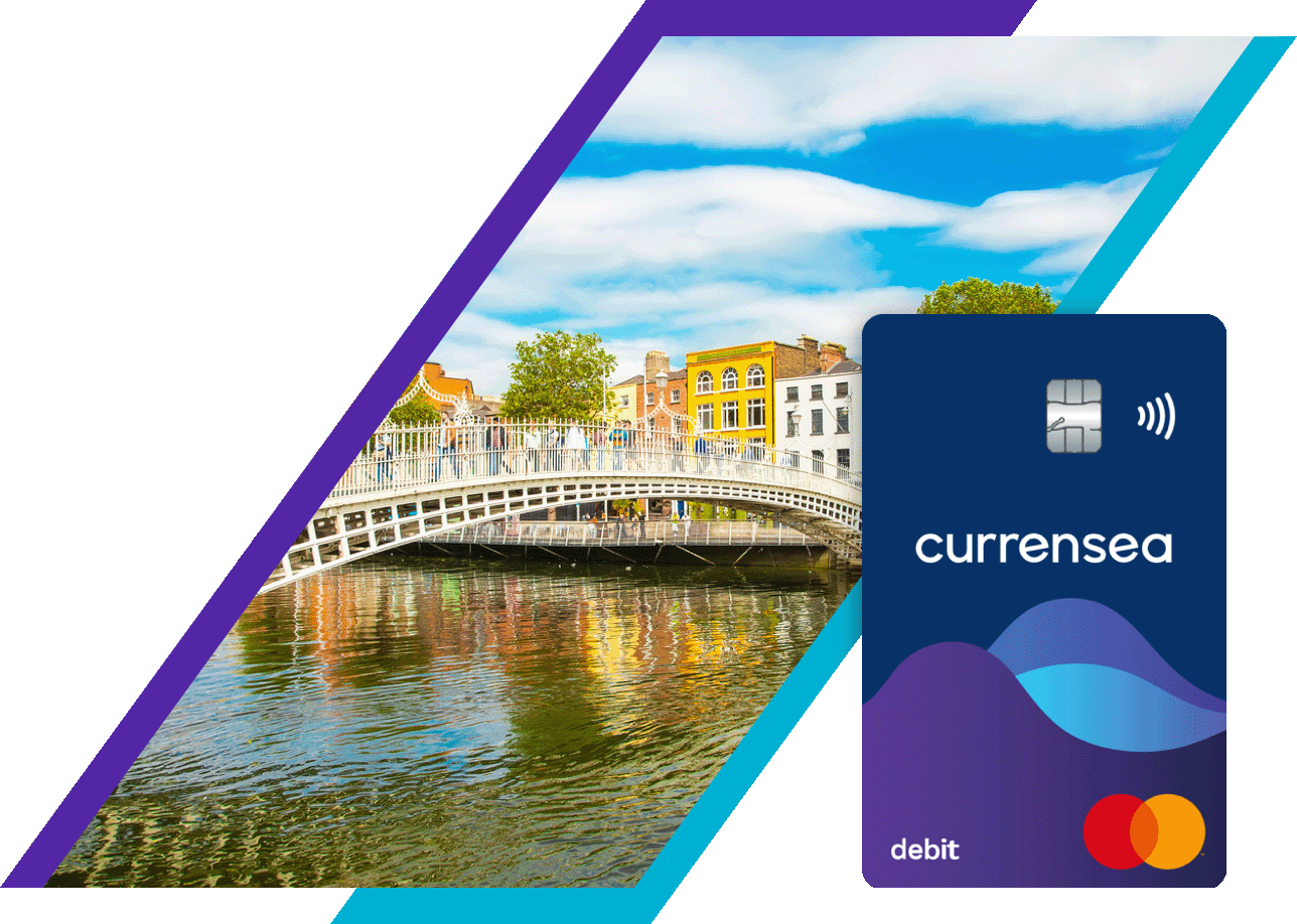 Save over £60 when you go to Dublin using a Currensea travel debit card