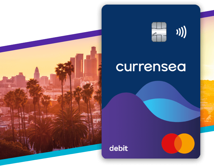 Save over £300 in Los Angeles when you use a Currensea travel debit card